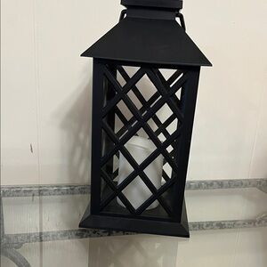 Coleman Black Lattice Lantern